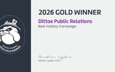 Dittoe Public Relations Wins 2026 Bulldog PR Award